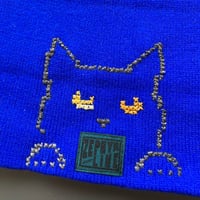 Image 1 of Very Curious Kitty Beanie