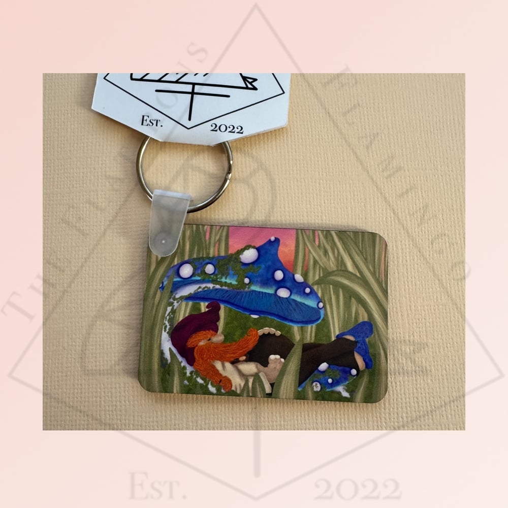 Image of Sleeping Gnome  - Keychain