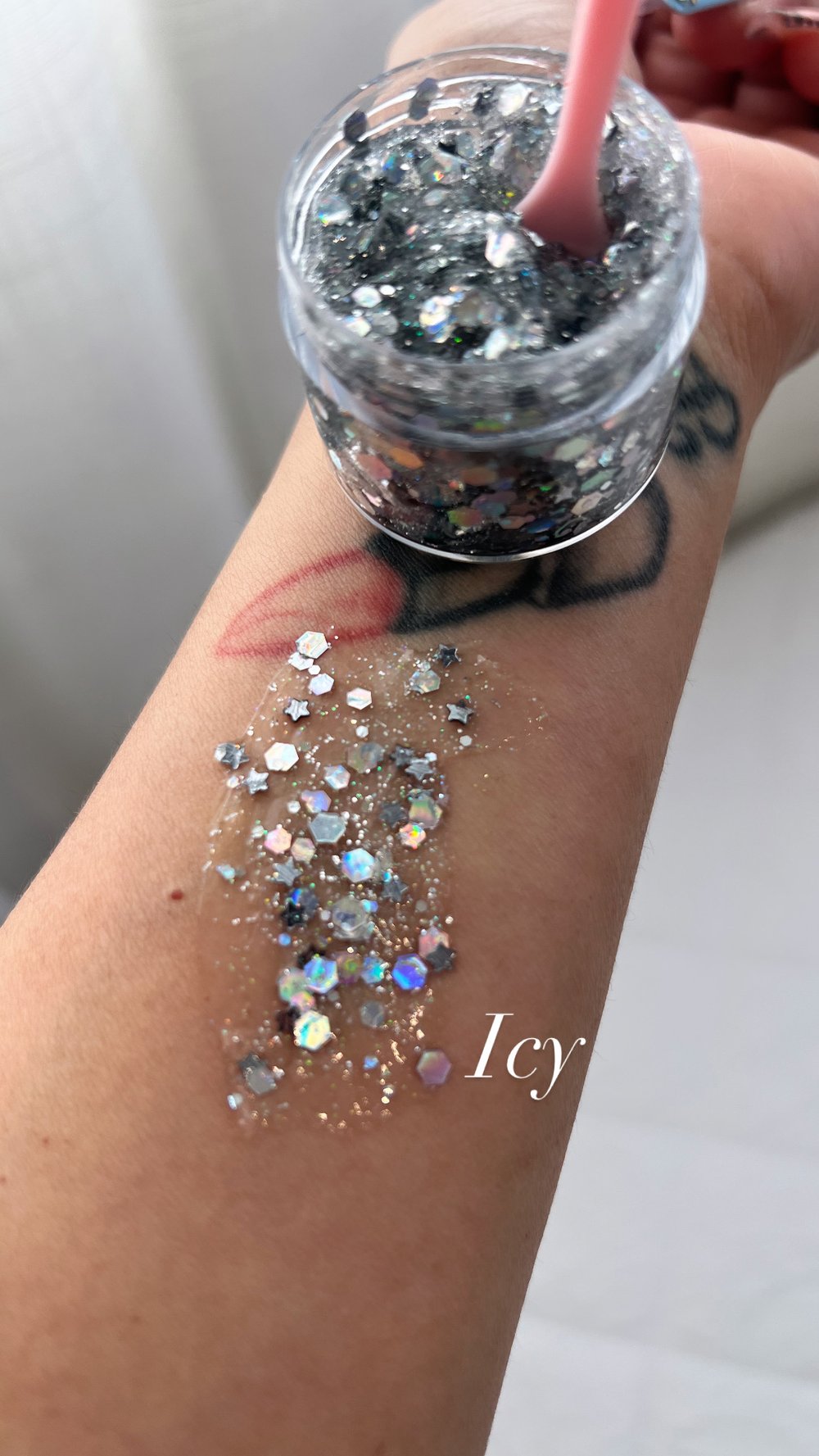 Icy hair & body gel 