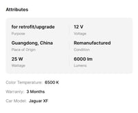 Image 4 of Jaguar Xf Headlight Conversion