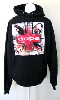 Image 1 of 2003 Dope "Group Therapy" Hoodie Size M
