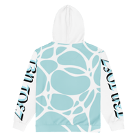 Image 2 of AQUA SPLASH ZIP UP HOODIE