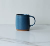 Image 1 of 12 oz mug in Teal Blue