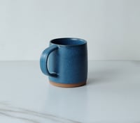 Image 2 of 14 oz mug in Teal Blue