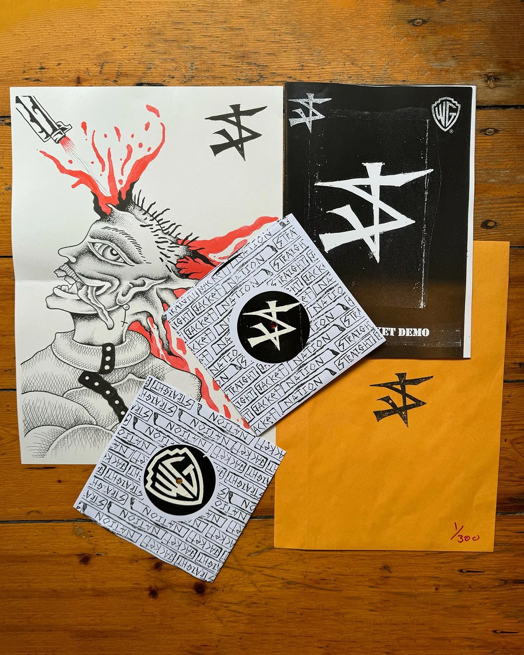SJN '2004 demo' 7” fanzine 