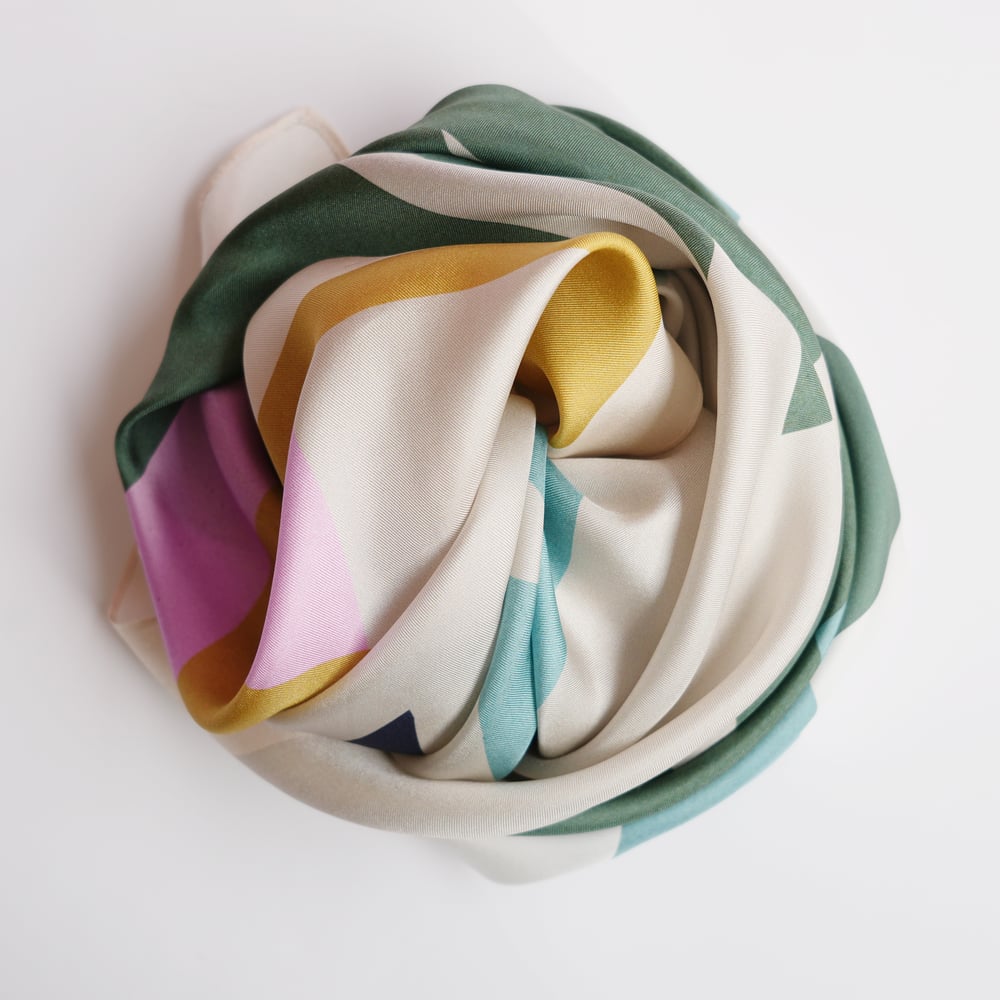 Image of Silk Scalf – Oasis 