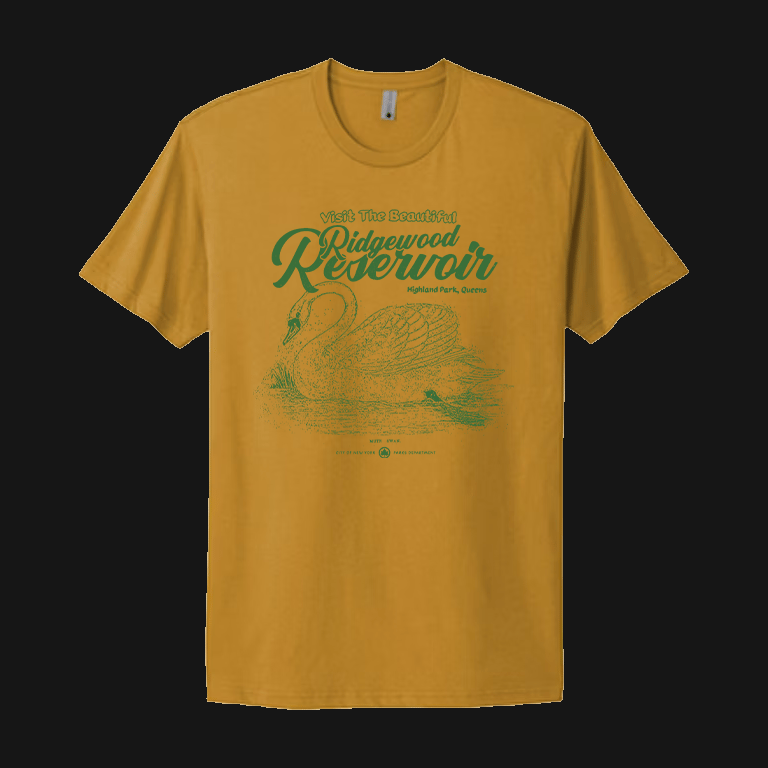 Image of Ridgewood Reservoir Queens, NY Shirt - Yellow Next level
