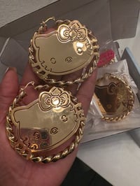 Hello Kitty Bamboo Hoops 70MM