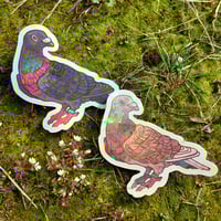 Image 8 of pigeon mystery box (keychain+sticker)