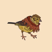 Image 2 of T-shirt: Ptáček BROWN