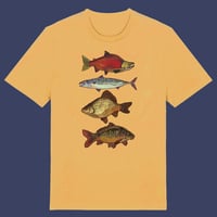 Image 1 of T-shirt: Fish YELLOW