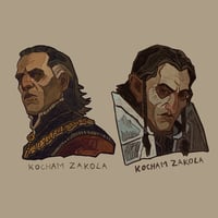 Image 1 of kocham zakola stickers/keychains