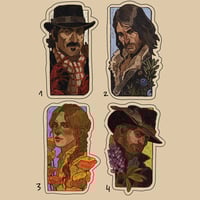 Image 3 of RDR2 stickers/keychains 