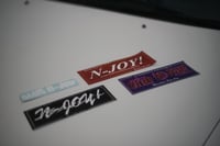 Image 2 of Midnight Chrome Slap Sticker