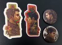 Image 3 of Pathologic stickers/keychains