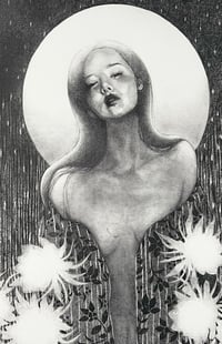 Image 3 of Tsukimi Sou (Evening primrose)/ A3 Art Print