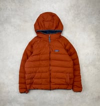 Image 1 of Patagonia Cotton Down Jacket Burnished Red Large Mens / XL Womens 