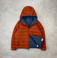 Image 3 of Patagonia Cotton Down Jacket Burnished Red Large Mens / XL Womens 