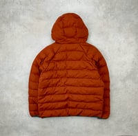 Image 4 of Patagonia Cotton Down Jacket Burnished Red Large Mens / XL Womens 