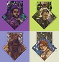 Image 1 of Veilguard stickers/keychains/prints