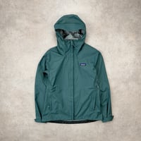 Image 1 of Patagonia Torrentshell 3L Jacket H2NO Cascade Green Medium Womens 