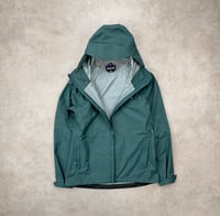 Image 2 of Patagonia Torrentshell 3L Jacket H2NO Cascade Green Medium Womens 