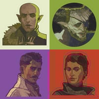 Image 1 of Dragon age: Inquisition stickers