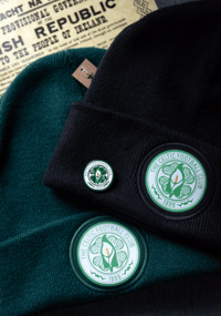 Image 1 of Celtic Easter Lily Beanie.