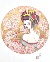 Image 3 of Shaku Yaku (Peony) / A3 Art Print