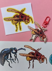 Image 4 of BUGS 2024 - keychains/stickers