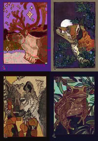 Animal postcards I