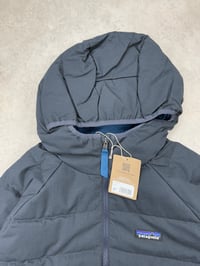 Image 5 of Patagonia Cotton Down Jacket Pitch Blue Medium Mens / Large Womens 