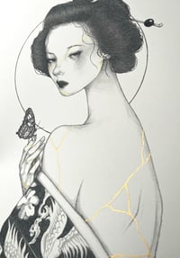 Image 3 of Kizashi (Sign) / Limited Kintsugi Art Print