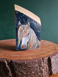 Image 3 of Eriskay Pony & Fireflies Scottish Stave Ornament