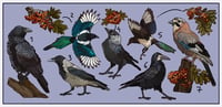 Image 2 of Corvid sticker sheet