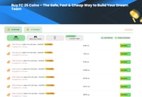 Buy FC26 Coins to Enjoy Ultimate Team Without Grinding