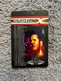 Image 2 of Static-X/Dope/Wednesday 13/Raven Black (Wisc. Death Trip 20th Anniv. Summer Tour) Laminate