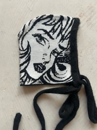 Image 1 of Merino Wool Bonnet Hat – Unique Piece Handmade in Berlin