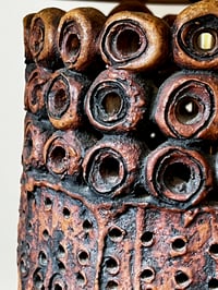 Image 3 of Large Bernard Rooke Table or Floor Lamp with Original Shade