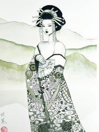 Image 3 of The Hill / A3 Art Print