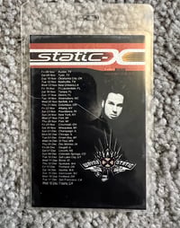 Image 2 of Static-X/Dope/Wednesday 13/Raven Black (Wisc. Death Trip 20th Anniv. Winter Tour) Laminate