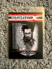 Image 2 of Static-X/Dope/Wednesday 13/Raven Black (Wisc. Death Trip 20th Anniv. Europe Tour) Laminate