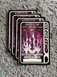 Static-X/Fear Factory/Dope/Mushroomhead/Twizted (Rise Of The Machine Tour) Sticky Passes
