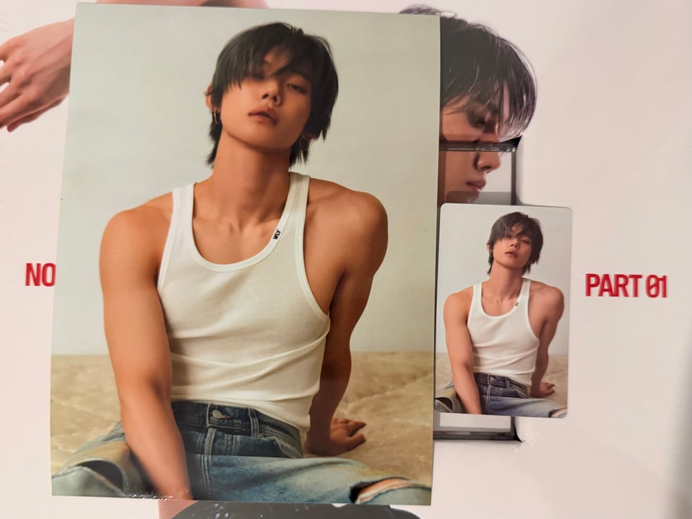 Image of TXT Yeonjun ‘NO LABELS PART 01’ Weverse Shop POB Set 1