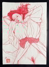 Image 2 of A-i (Love) / Original Colour Pencil Drawing