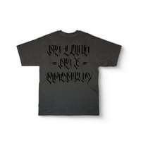 Image 2 of "AS LONG AS I BREATHE" TEE - GRAPHIT GREY