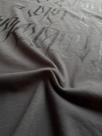 Image 4 of "AS LONG AS I BREATHE" TEE - GRAPHIT GREY