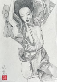 Image 3 of Kuu / Original Pencil Drawing