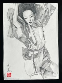 Image 2 of Kuu / Original Pencil Drawing