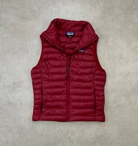 Image 2 of Patagonia Down Vest Wax Red Medium Mens